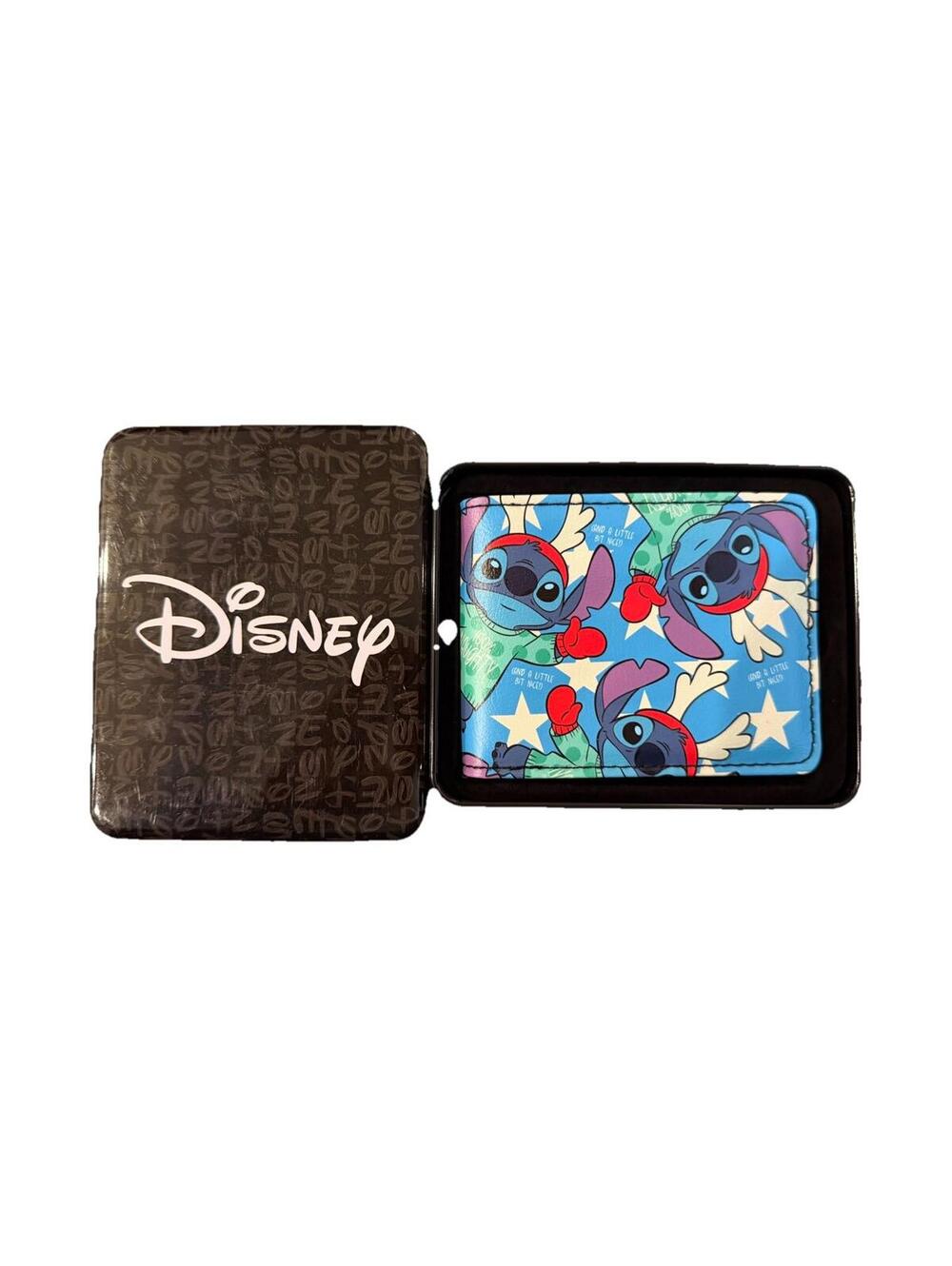 Buckle-Down Men's Bi-fold Wallet Disney Reindeer Stitch!